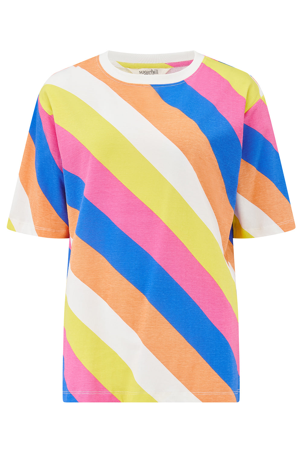 Kinsley Relaxed T-Shirt - Multi, Skelter Stripe